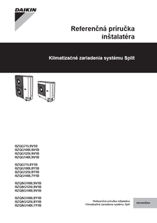 RZQG-L9V1,RZQG-L8Y1,RZQSG-L3-9V1,RZQSG-L8Y1_4PSK385522-1A_2016_10_Installer reference guide_Slovakian download